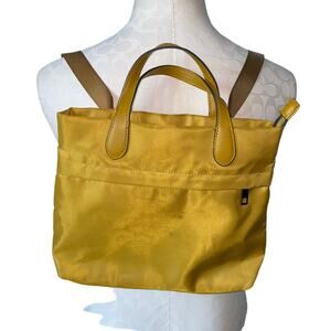 A New Day Mini Square Convertible Backpack Crossbody Adjustable strap Yellow